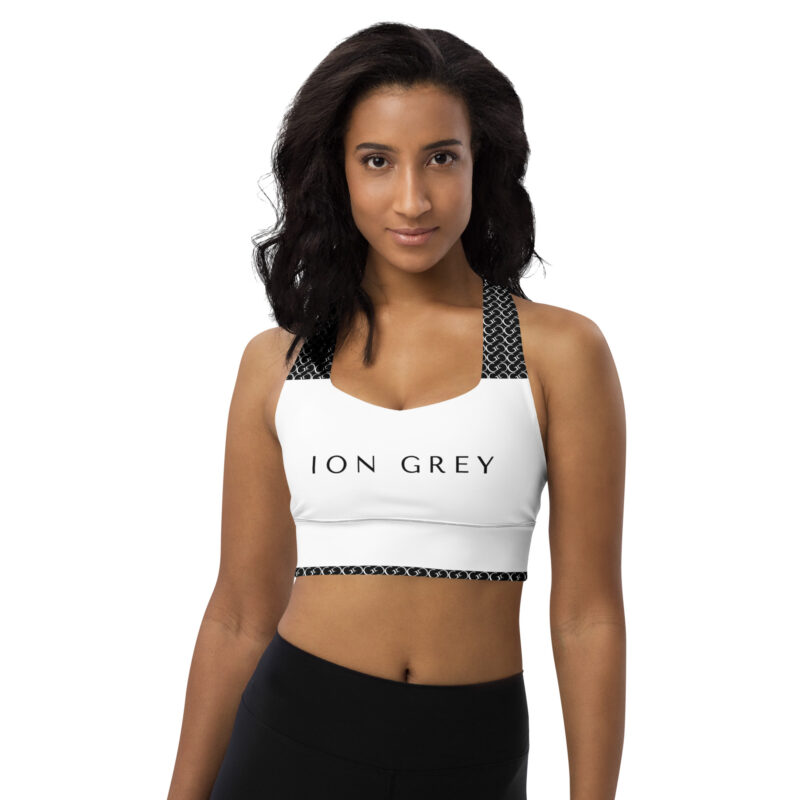 ION GREY Women's Activewear Sports Bra - Image 2