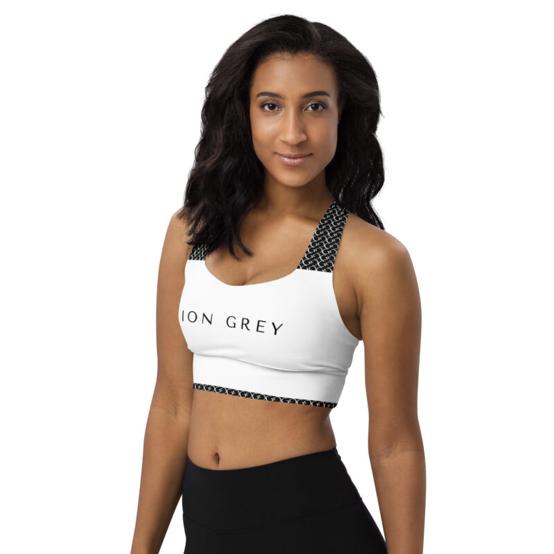 ION GREY Women's Activewear Sports Bra - Image 3