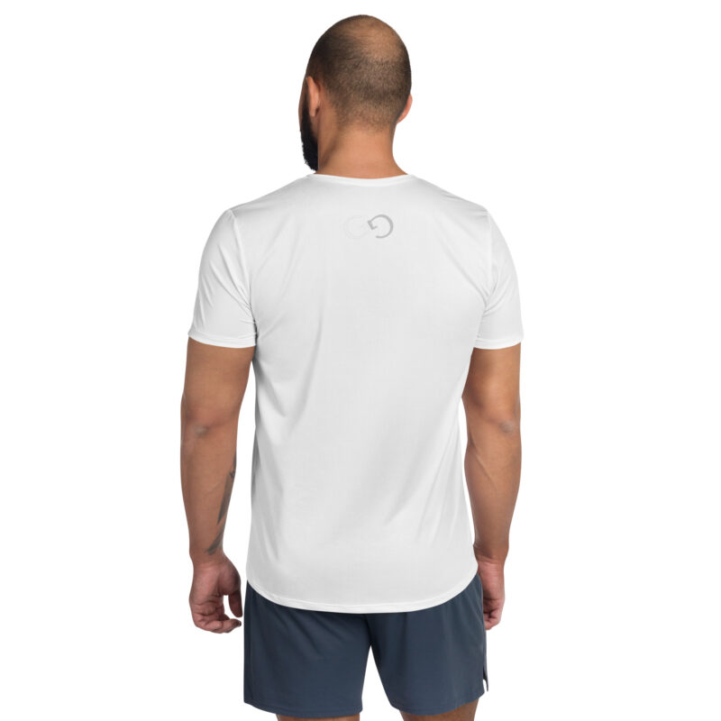 ION GREY Men's Athletic T-shirt - Image 2