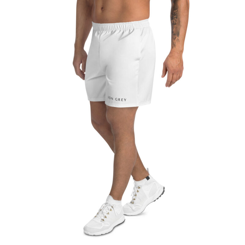 ION GREY Men's Athletic Shorts - Image 3