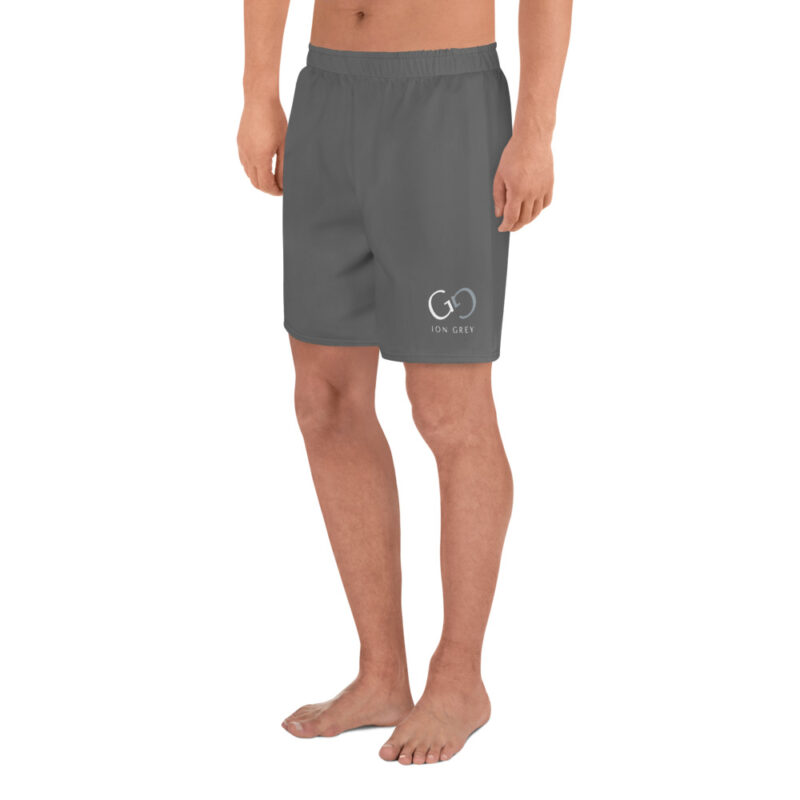 ION GREY Men’s Athletic Shorts II - Image 3