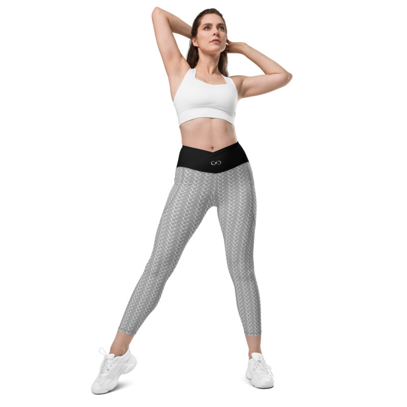 ION GREY Crossover Leggings