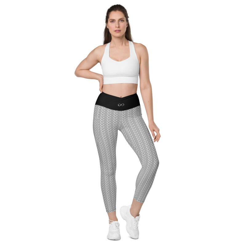 ION GREY Crossover Leggings - Image 7