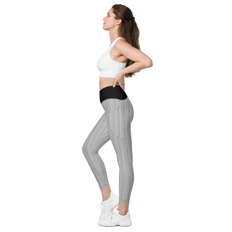 ION GREY Crossover Leggings - Image 5