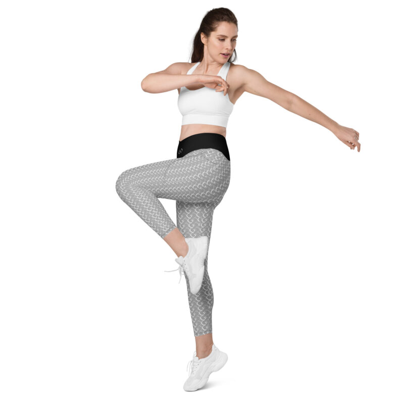 ION GREY Crossover Leggings - Image 6