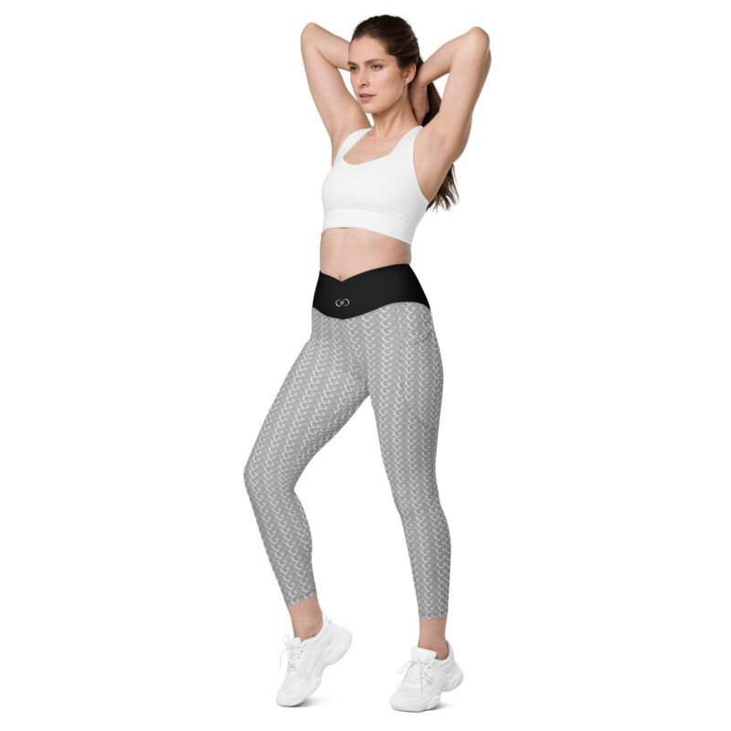 ION GREY Crossover Leggings - Image 9