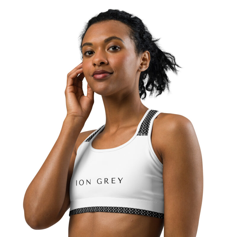 ION GREY Women's Sports Bra - Image 2