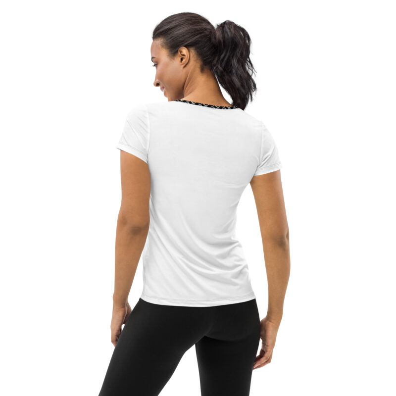 ION GREY Women's Athletic T-shirt - Image 2