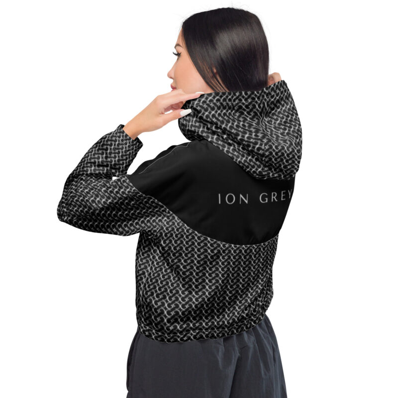 ION GREY Women’s DS Crop Training Windbreaker - Image 5