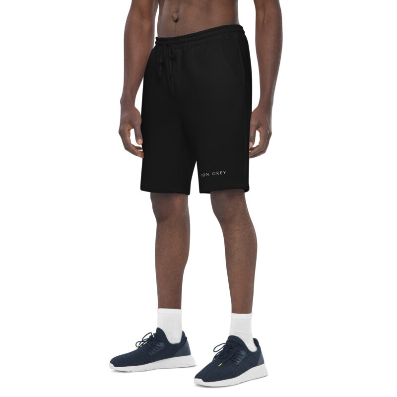 ION GREY Men's DS Fleece Shorts - Image 3