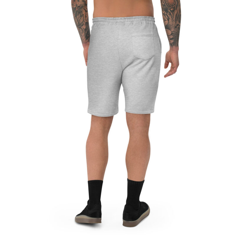 ION GREY Men's Fleece Shorts - Image 4