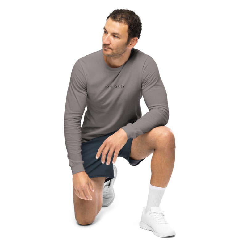 ION GREY Long Sleeve Athletic Tee - Image 6