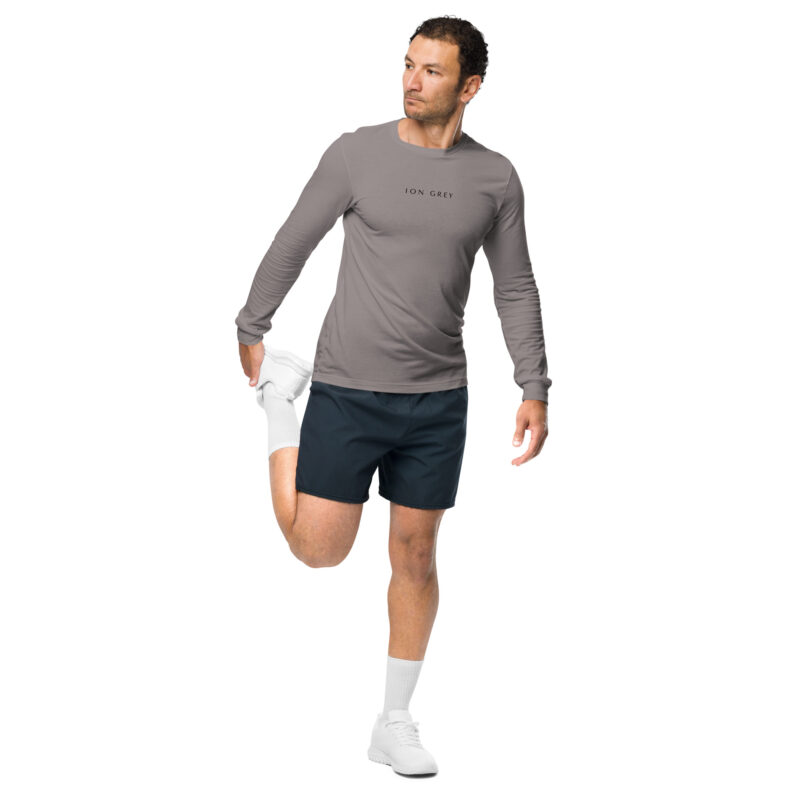 ION GREY Long Sleeve Athletic Tee - Image 7